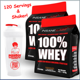 Insane Labz 100% Whey, 2 x 60 Servings