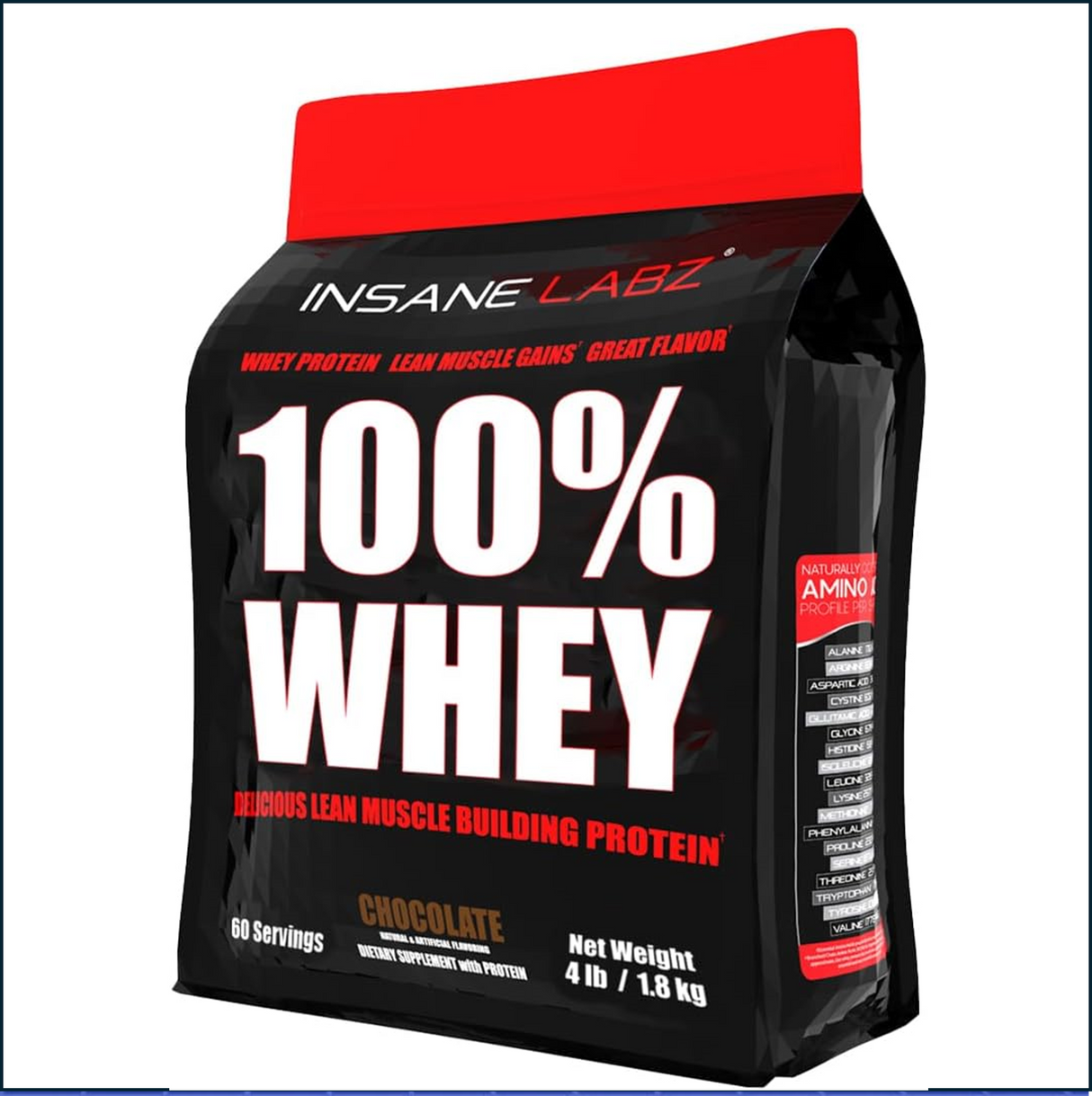 Insane Labz 100% Whey, 2 x 60 Servings