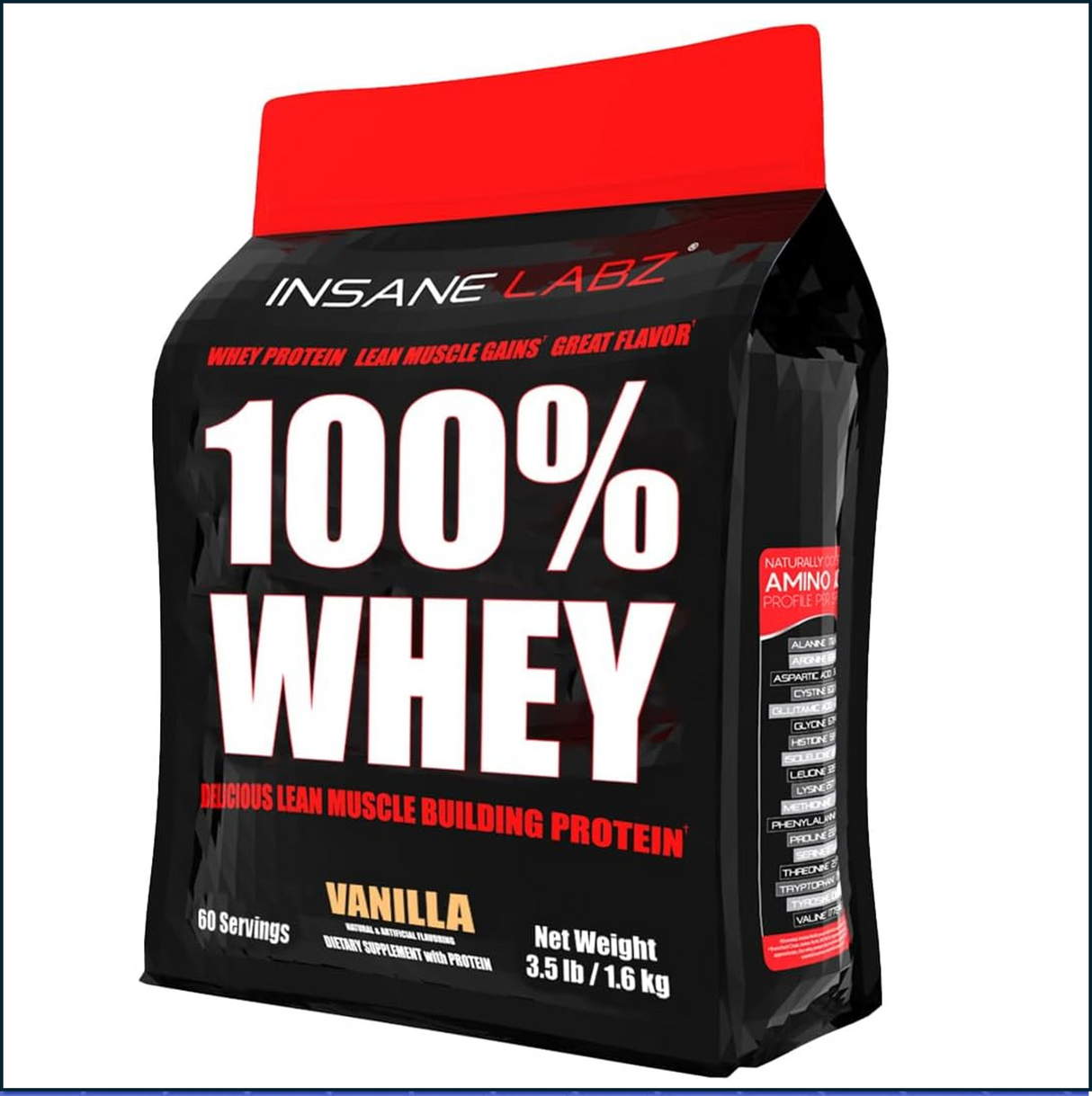 Insane Labz 100% Whey, 2 x 60 Servings