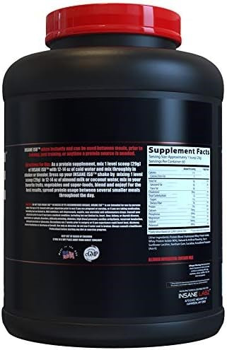 Insane Labz Insane ISO, 60 Servings
