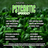 Insane Labz Psychotic Greens, 2 x 30 Servings