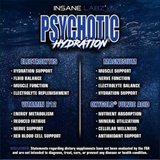 Insane Labz Psychotic Hydration, 60 Servings
