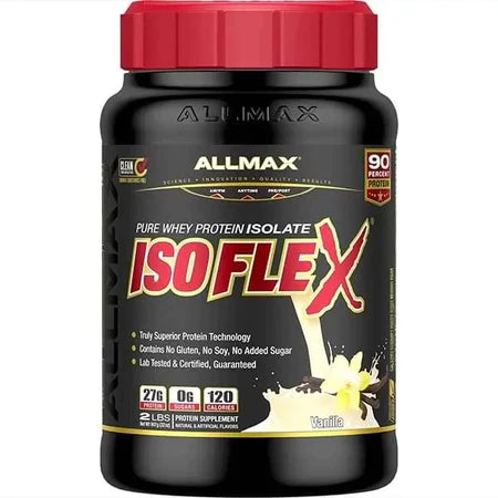 Allmax IsoFlex Whey Protein Isolate, 2lbs - 30serv