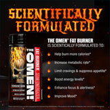 JNX Sports The Omen! Thermogenic Fat Burner, 100 Capsules Weight Loss JNX Sports 