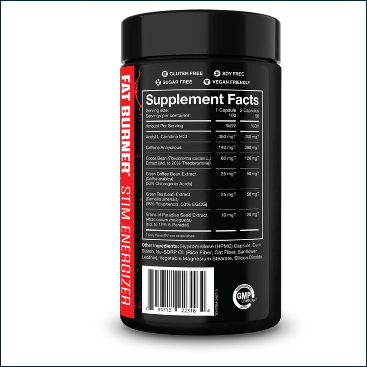 JNX Sports The Omen! Thermogenic Fat Burner, 100 Capsules Weight Loss JNX Sports 