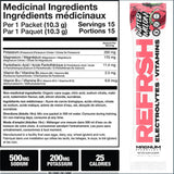 Magnum Refrsh Electrolytes, 2 x 15 Servings BCAA | Amino Acids Magnum Nutraceuticals 