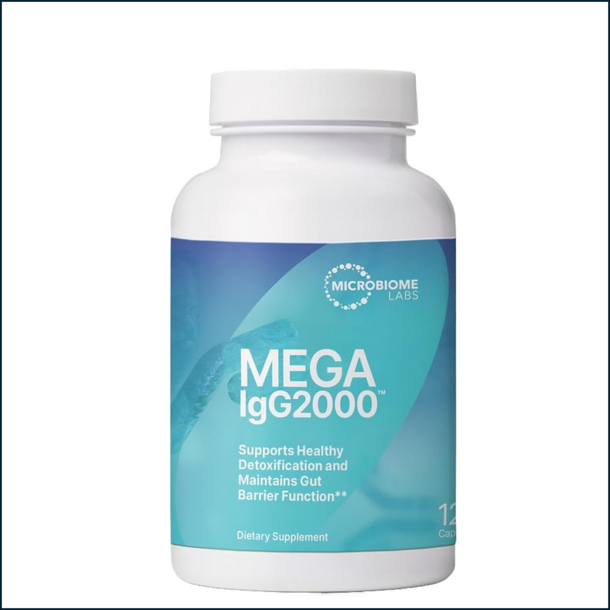Microbiome Labs Mega IgG2000, 120 Capsules