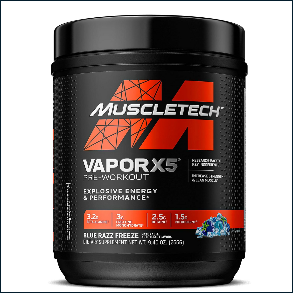 Muscleteh VaporX5 Pre-workout, 30 Servings