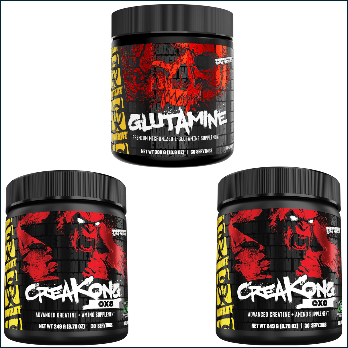 Mutant Creakong CX8 + Glutamine, 60 Servings