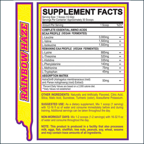 MyoBlox 24/7 Aminos, 30 Servings BCAA | Amino Acids MyoBlox 