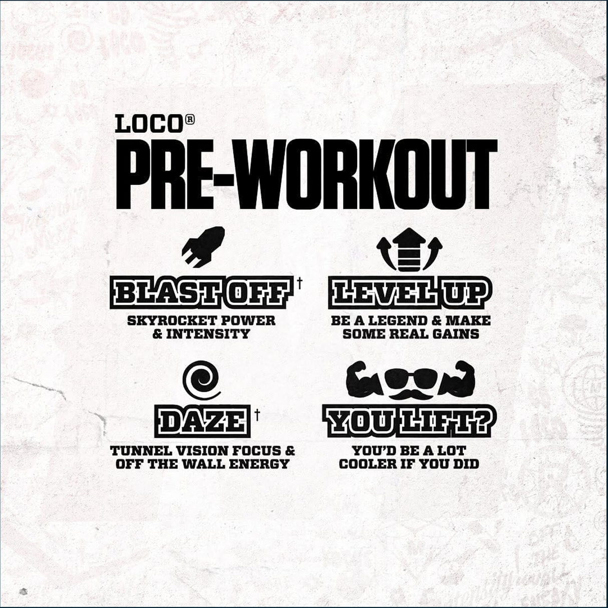 MyoBlox Loco Pre-workout, 20/40 Servings