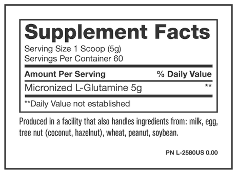 Mutant Glutamine, 60 servings