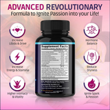 NutraFemi NaturalRX Female Libido Boost, 60 Capsules