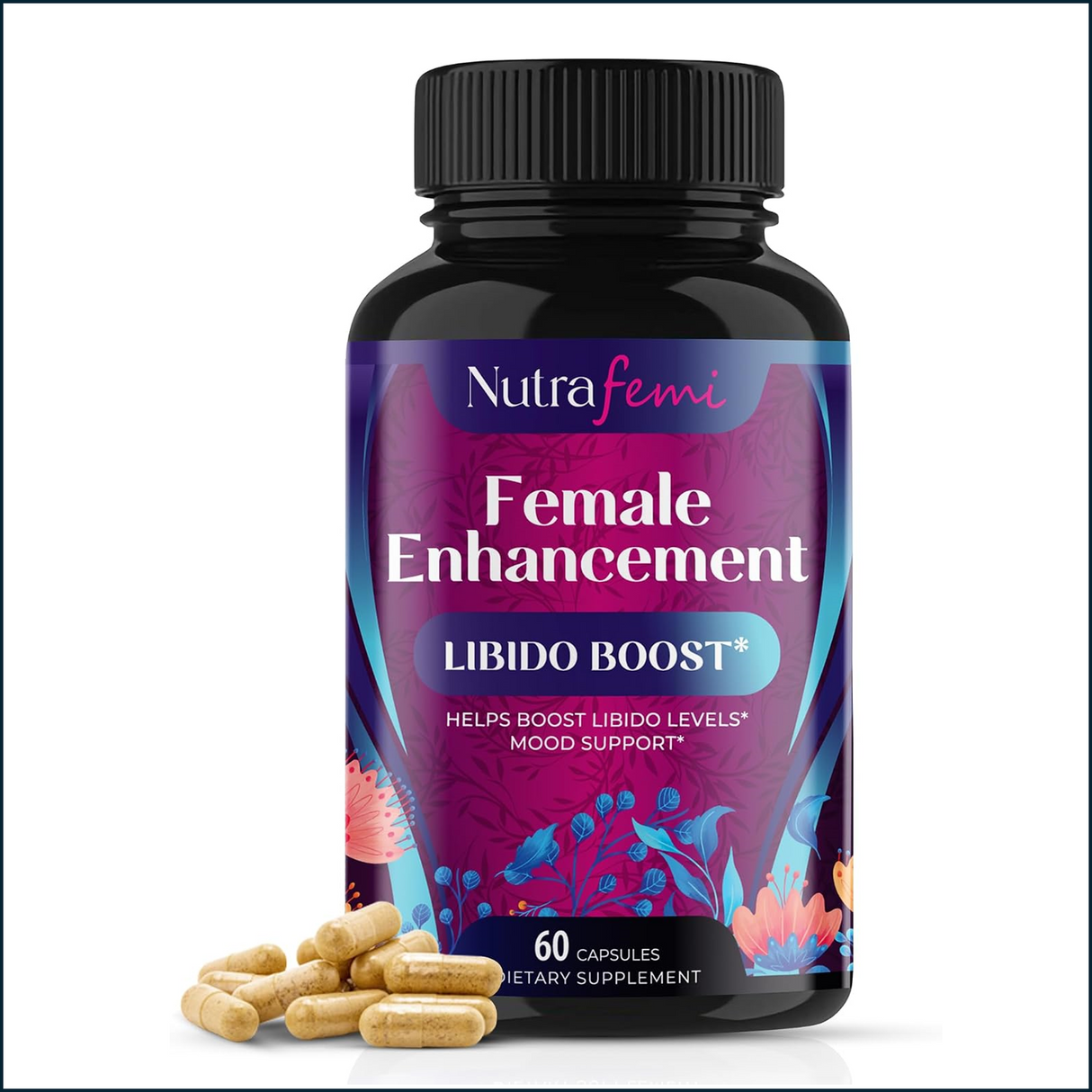 NutraFemi NaturalRX Female Libido Boost, 60 Capsules