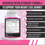 Nutrifemi Night Time Fat Burner, 60 Capsules