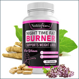 Nutrifemi Night Time Fat Burner, 60 Capsules