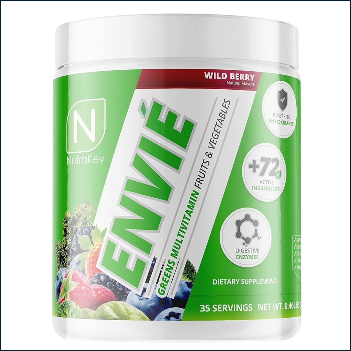 Nutrakey Envie Multivitamin Powder, 35 Servings