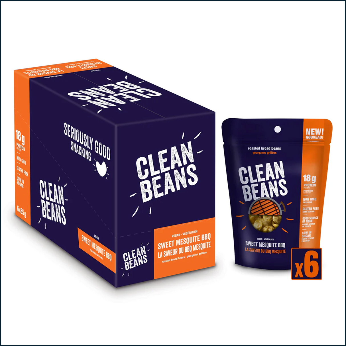 Nutraphase Clean Beans, 6 x 3oz bags
