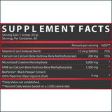Nutrex Creatine+ HMB, 30 Servings