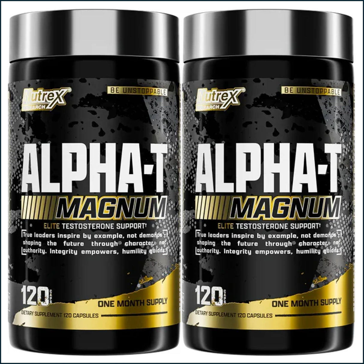 Nutrex Alpha-T Magnum, 2 x 120 Caps Testosterone Boosters Nutrex Research 