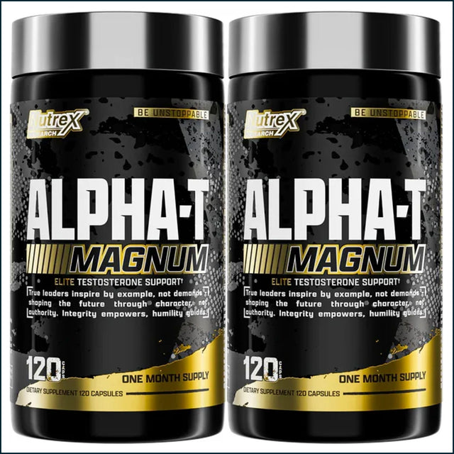 Nutrex Alpha-T Magnum, 2 x 120 Caps Testosterone Boosters Nutrex Research 