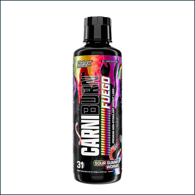 Nutrex CarniBurn Fuego, 31 Servings Weight Loss Nutrex Research 