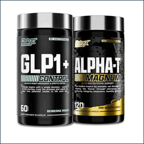 Nutrex Define & Develop Stack with Burn 30 GLP1+ & Alpha-T Magnum Combo Deals - BOGO Nutrex Research 