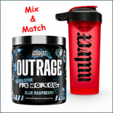 Nutrex Outrage & Gothic Shaker Performance Combo Combo Deals - BOGO Nutrex Research 