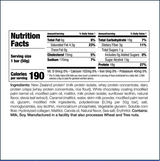 Perfect Sports Diesel 100% New Zealand Whey Protein Bars, Box of 12