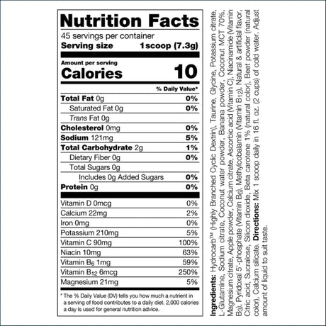 Perfect Sports Hydrosplash, 45 Servings BCAA | Amino Acids Perfect Sports 