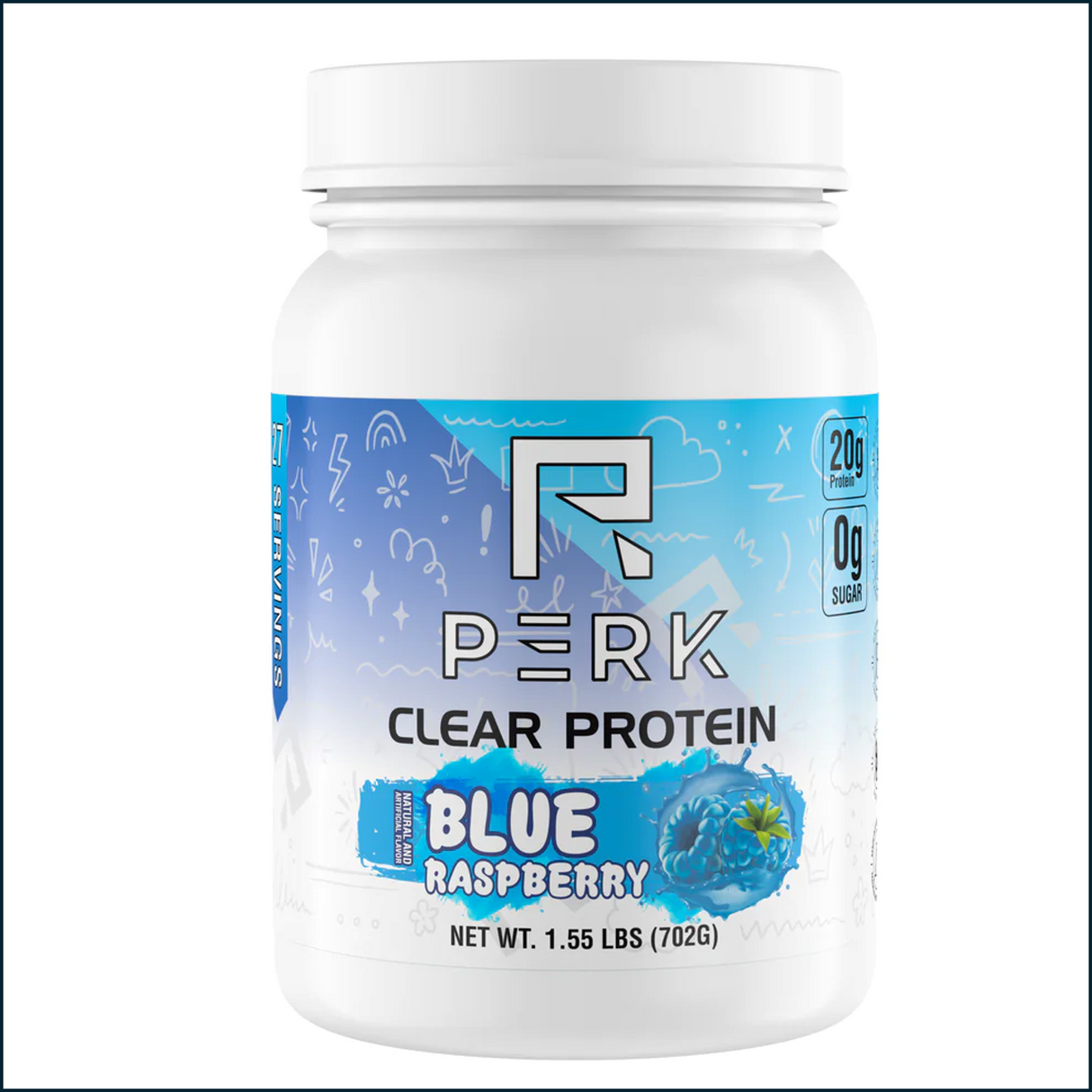 Perk Clear Protein, 1.55lbs
