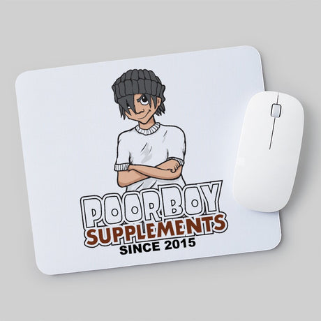 Custom PoorBoySupplements.com Mouse Pad