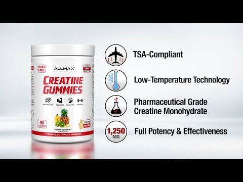 Allmax Creatine Gummies, 90 Gummies
