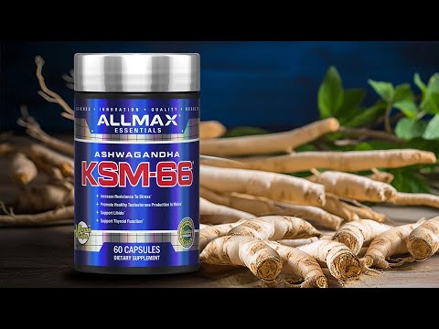 Allmax KSM-66, 60 Veggie Caps