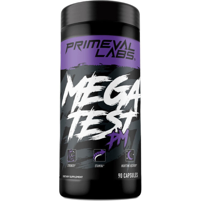 Primeval Labs Mega Test PM, 90 Caps