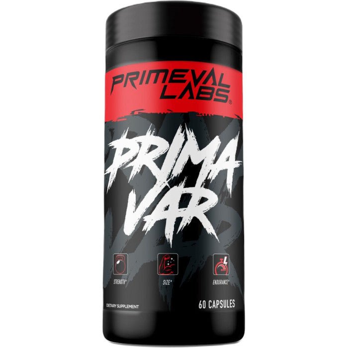 Primeval Labs Primavar, 60 Caps