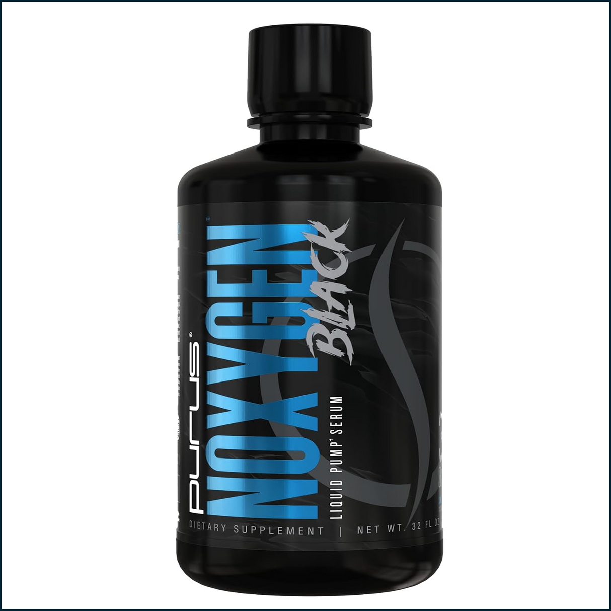 Purus Labs NOXygen Black Liquid Pump Serum, 32 Servings