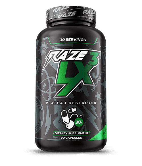 Repp Sports Raze LX3 Muscle Builder, 30Serv