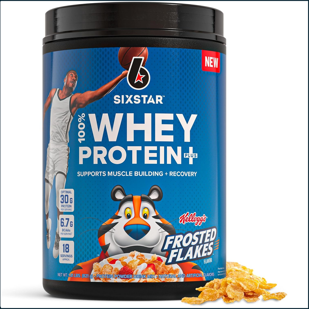 Six Star 100% Whey Protein Plus, 1.8 lbs