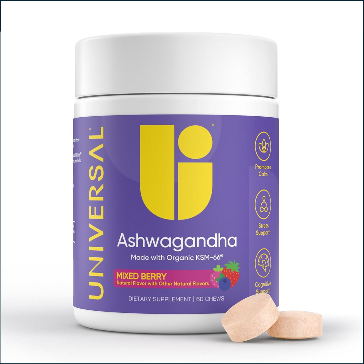 Universal Ashwagandha, 60 Chews