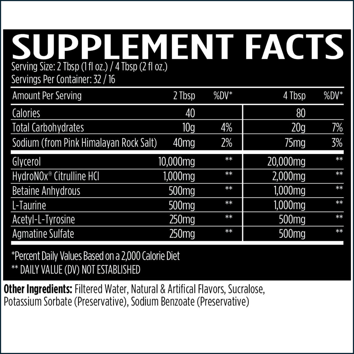 VMI Sports Pump N' Flow Stim Free Liquid Pre-workout, 32 Servings