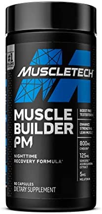 MuscleTech Muscle Builder PM, 90 Caps