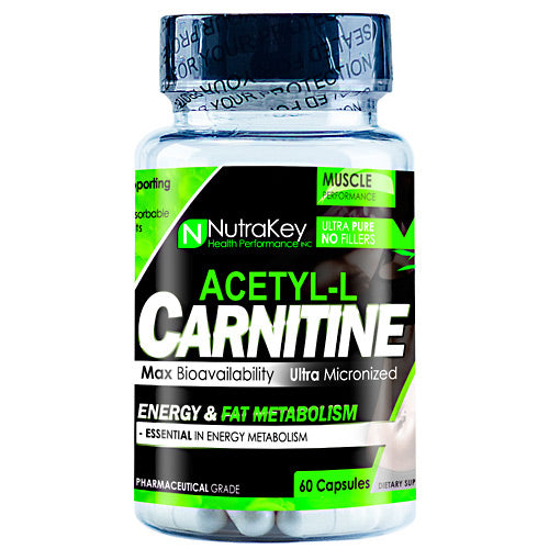 NutraKey Acetyl-L-Carnitine, 60 Capsules (1514190798882)