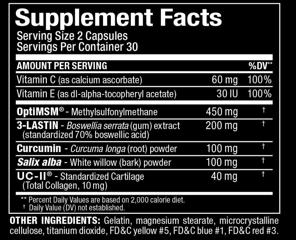 Allmax AllFlex Rapid Joint Recovery, 60 Caps