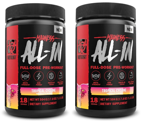 Mutant Madness ALL-IN, 2 x 18 Servings