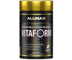 Allmax VitaForm Premium Multi-Vitamin For Women, 60 Tablets-30 Day Supply