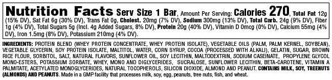 Animal / Universal Nutrition Boss Bar Protein Bars, 12 Bars CLEARANCE Universal Nutrition 