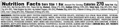 Animal / Universal Nutrition Boss Bar Protein Bars, 12 Bars CLEARANCE Universal Nutrition 