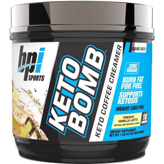 BPI Sports Keto Bomb Coffee Creamer, 18 Servings (New Lower Price)