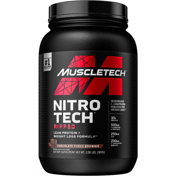 MuscleTech Nitro Tech Ripped, 2lbs - 21 Servings